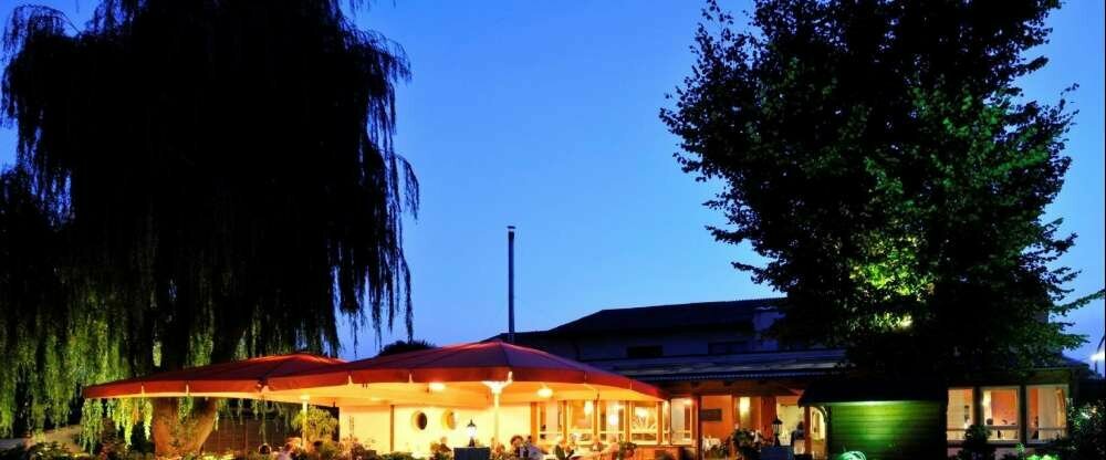 Terrasse am Hotel Dreimädelhaus