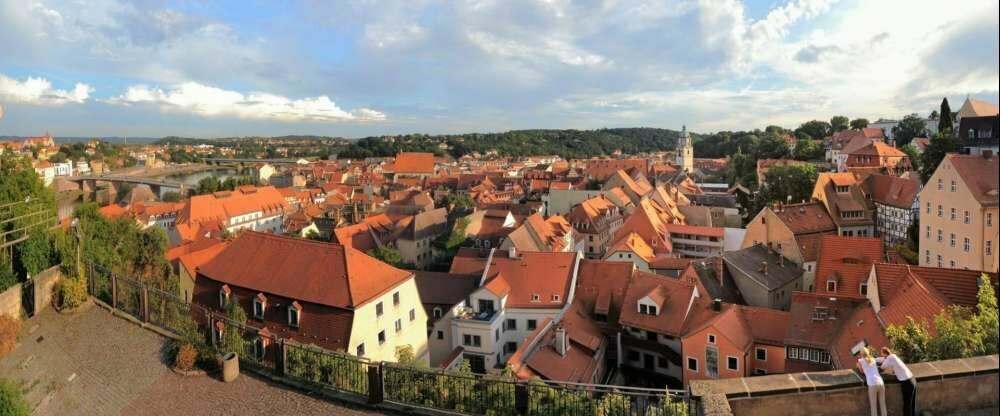 Terrasse Hotel Burgkeller in Meißen