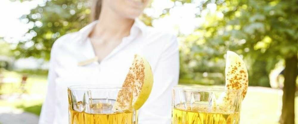 Terrasse mit Service