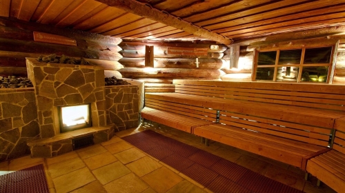 Thermenhotel: Sauna der Therme