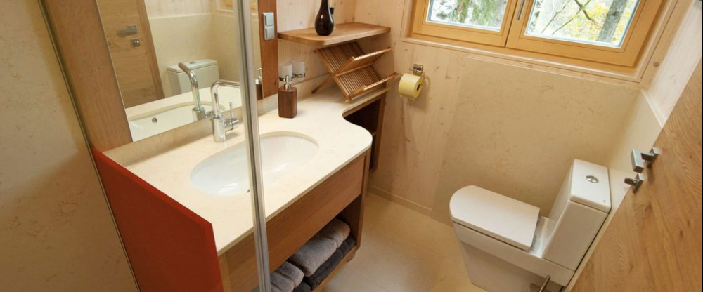Turmhaus Badezimmer