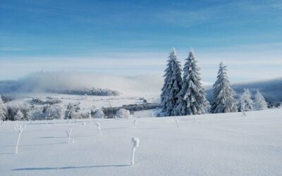 Umgebung Im Winter