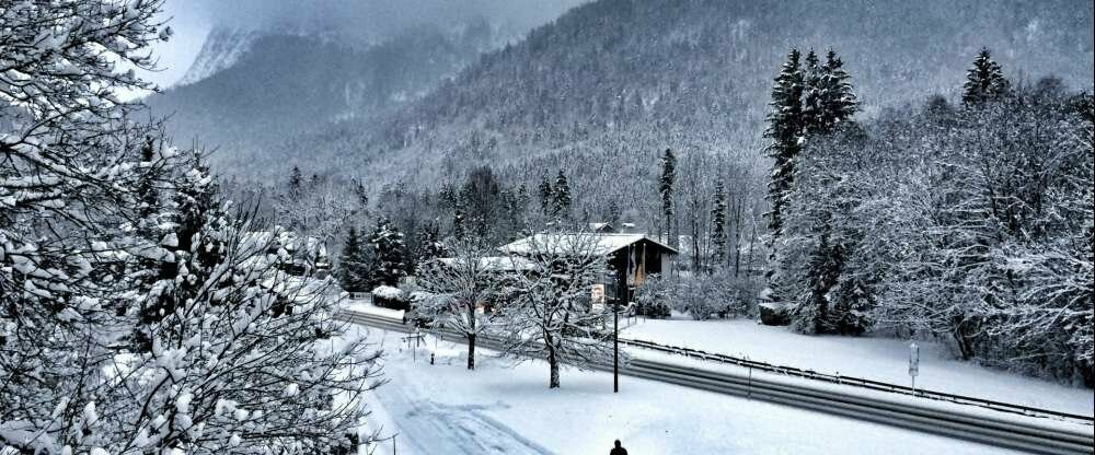 Blick aus dem Fenster