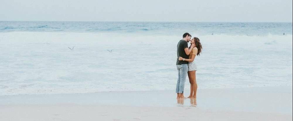 Valentinstag am Meer