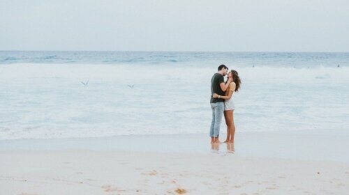 Valentinstag am Meer