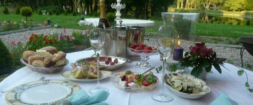 Frühstück auf der Terrassech