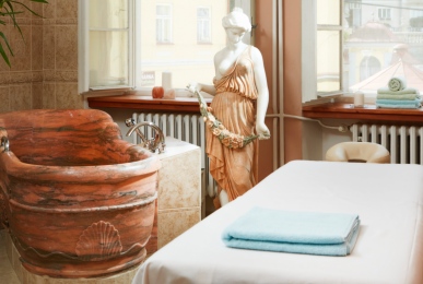 Villa Friedland - Wellnessbereich, Quelle: Villa Friedland