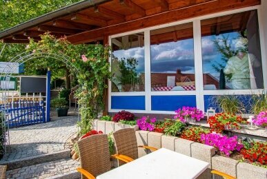 Vital- und Wellnesshotel Albblick - Terasse, Quelle: Vital- und Wellnesshotel Albblick