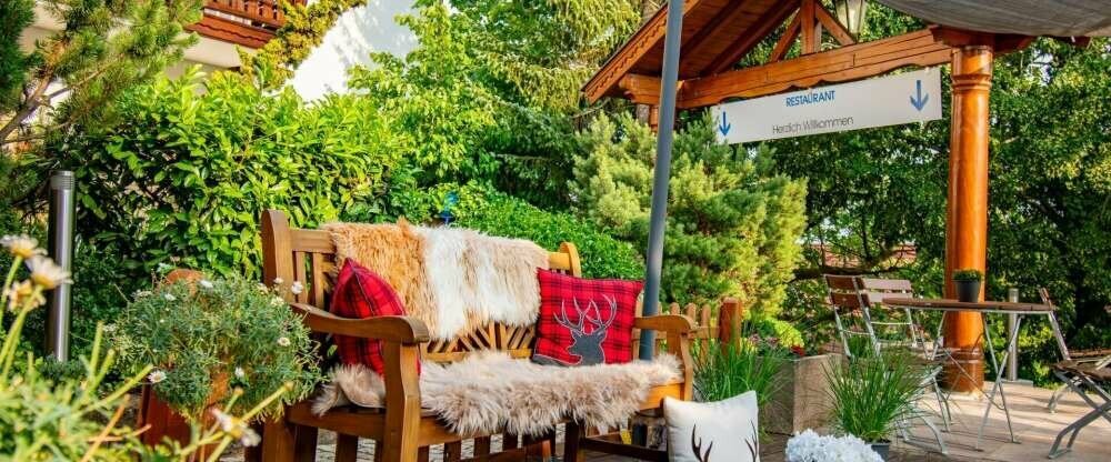 Vital- und Wellnesshotel Albblick - Terrasse/Außenbereich