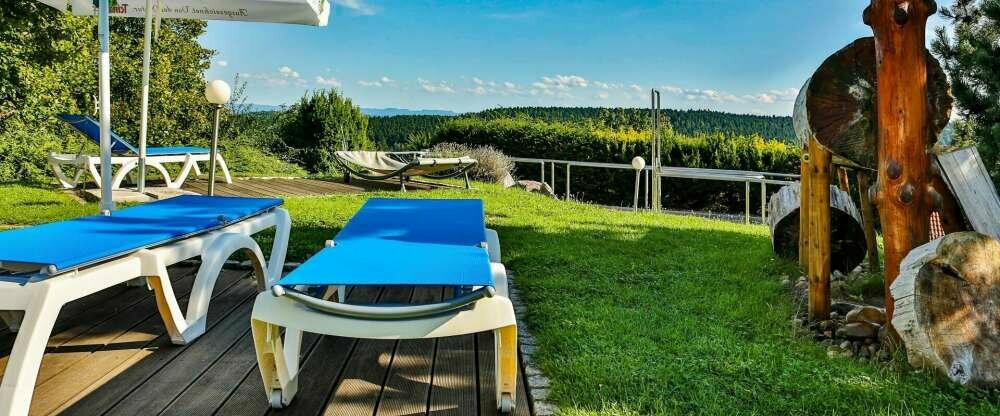 Vital- und Wellnesshotel Albblick - Terrasse/Außenbereich
