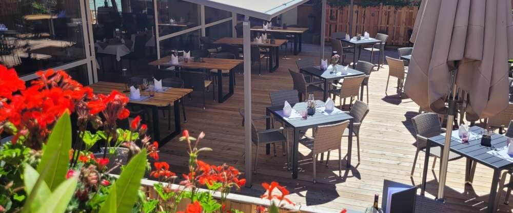 gemütliche Terrasse