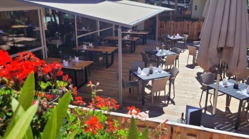 gemütliche Terrasse