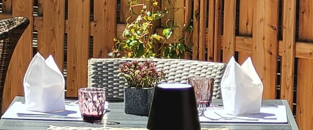 gemütliche Terrasse