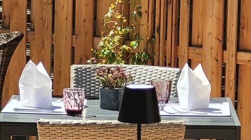 gemütliche Terrasse
