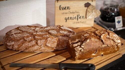 Frisches Brot vom Bäcker