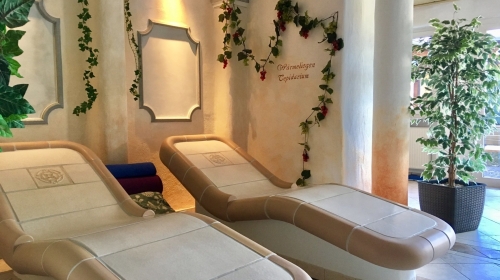 Wärmeliegen in unserem Wellnessbereich