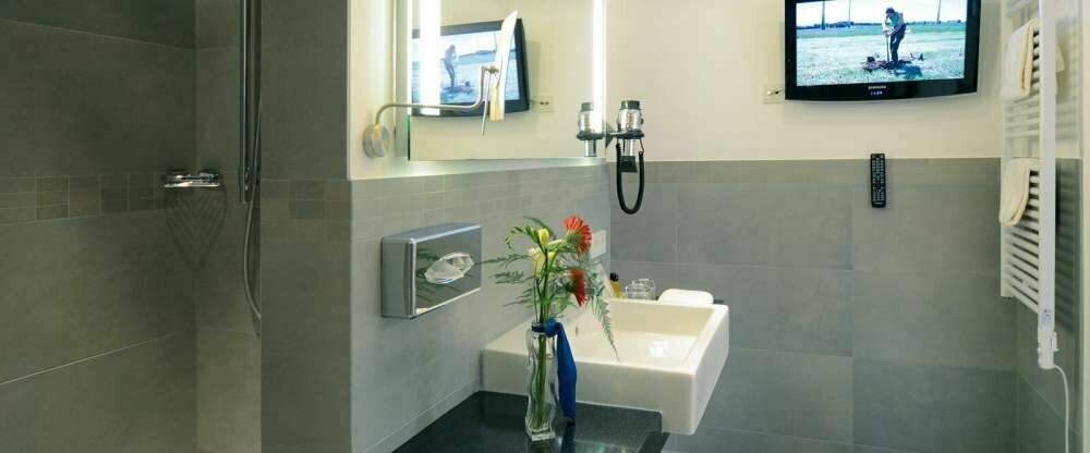 Waldhotel Heiligenhaus - Badezimmer