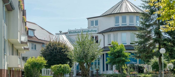 Waldhotel Schäferberg - Hotel-Außenansicht, Quelle: Waldhotel Schäferberg