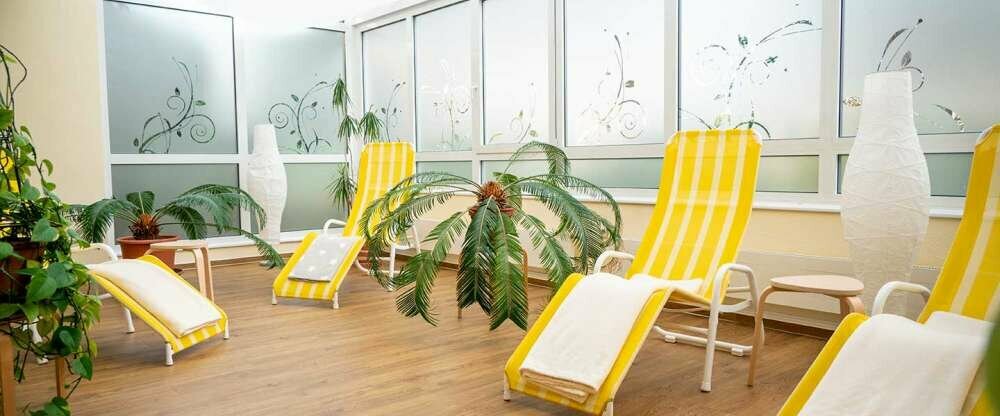 Ruheräumen mit Freibereich... hier können Sie einfach mal abschalten vom Alltag.