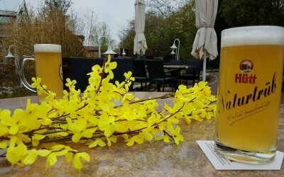 Gemütliche Auszeit auf der Gartenterrasse