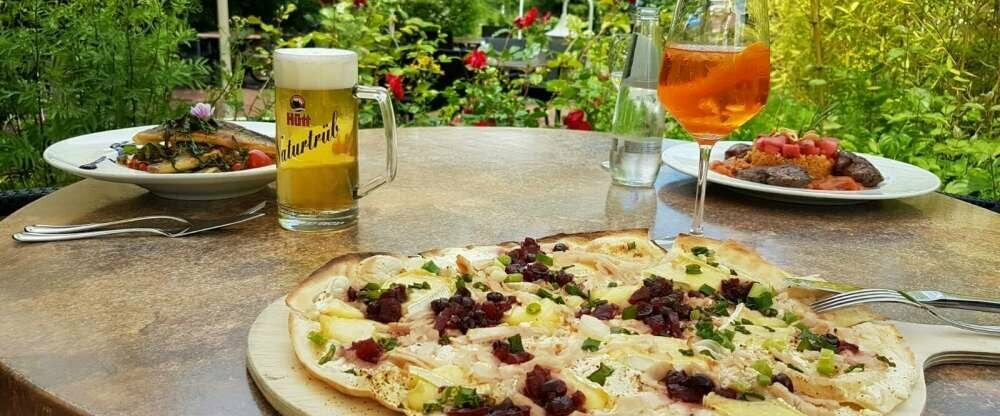 Leckere Flammkuchenvariationen der Saison.