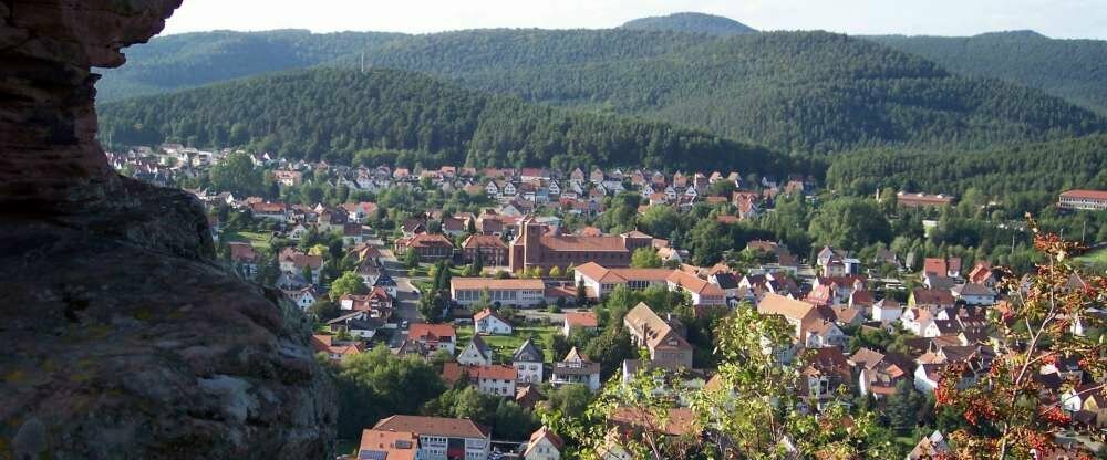 Hauenstein Blick vom Kreuzfelsen