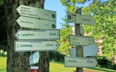 Wandern Bad Steben