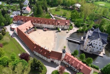 Lustansicht Areal, Quelle: Wasserschloss Klaffenbach Schlosshotel Chemnitz
