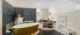 Badewanne Suite Rokoko, Quelle: Wasserschloss Klaffenbach Schlosshotel Chemnitz