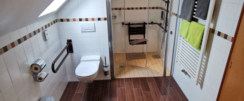 Doppelzimmer Superior Badezimmer - barrierefrei