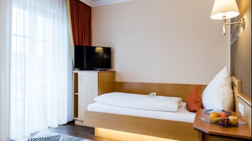 Ansicht - Bett - Einzelzimmer