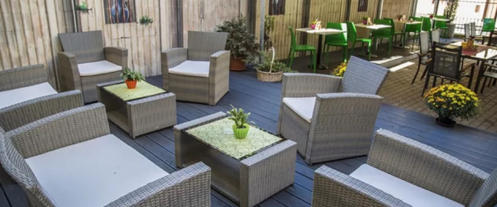 Wellness Hotel TATRA - Terrasse/Außenbereich