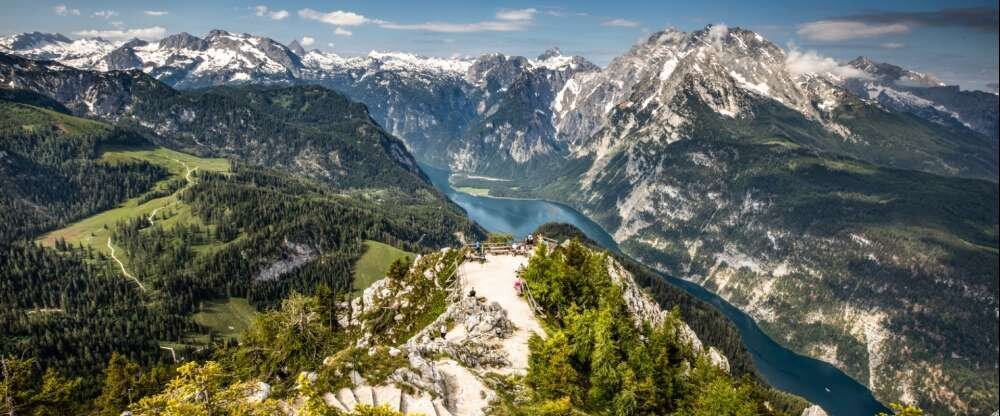 Wellness-und Landhotel Prinz- Romantik & Wellness -Jennerbahn-Aussicht