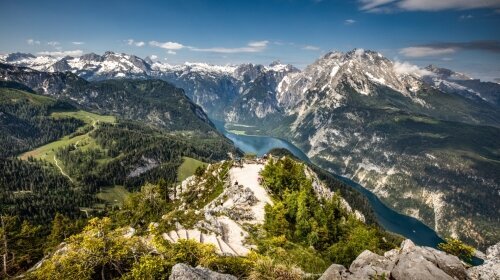 Wellness-und Landhotel Prinz- Romantik & Wellness -Jennerbahn-Aussicht