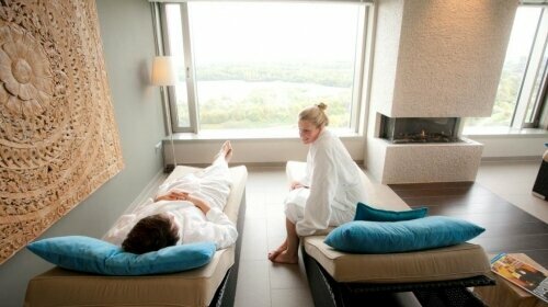 Ruheraum im Wellnessbereich