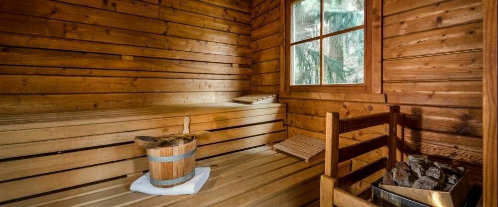 Sauna Innenansicht