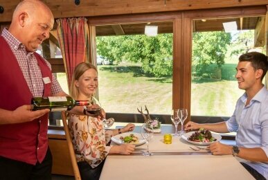 Wellnesshotel Sonnenhof & Sonnhalde - Restaurant, Quelle: Wellnesshotel Sonnenhof & Sonnhalde