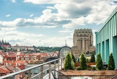 White Swan Boutique Residence Prague - Terrasse/Außenbereich, Quelle: White Swan Boutique Residence Prague