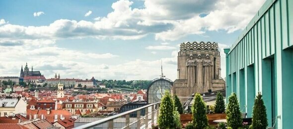 White Swan Boutique Residence Prague - Terrasse/Außenbereich, Quelle: White Swan Boutique Residence Prague