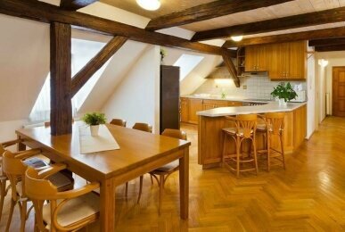 White Swan Boutique Residence Prague - Küche, Quelle: White Swan Boutique Residence Prague
