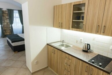 White Swan Boutique Residence Prague - Küche, Quelle: White Swan Boutique Residence Prague