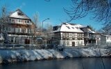 Winter Ansicht AKZENT Hotel Zur Wasserburg