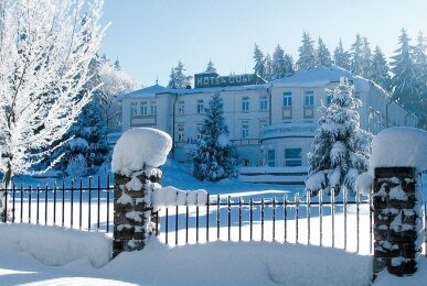 Winter miit Schnee, Quelle: Parkhotel Golf 