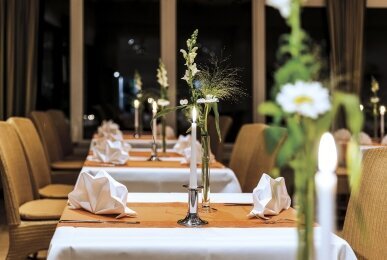 Wintergarten, Quelle: Seehotel Heidehof