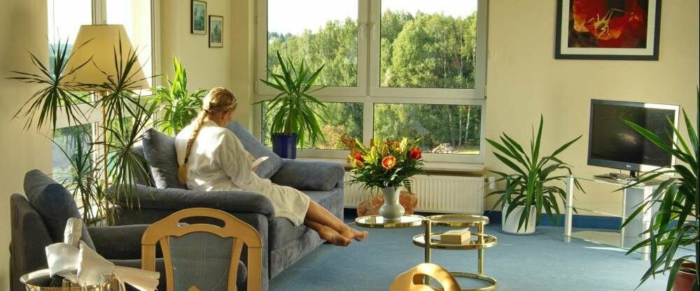 Wohnraum in der Suite