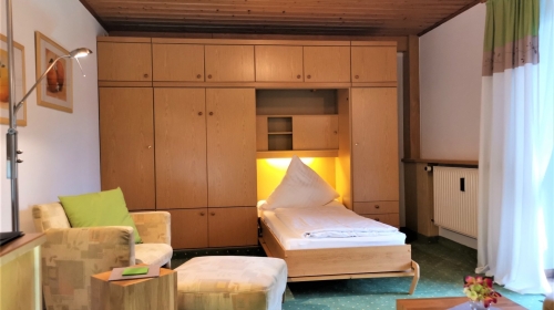 Wohnzimmer in einer Ferienwohnung