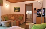 Wohnzimmer in einer Ferienwohnung