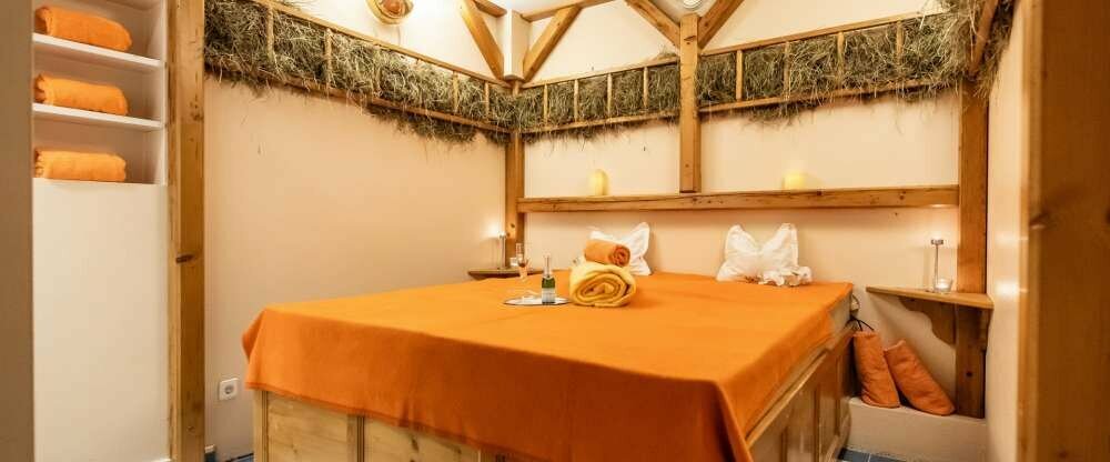 Heustadl für Packungen