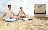 Yoga am Strand
