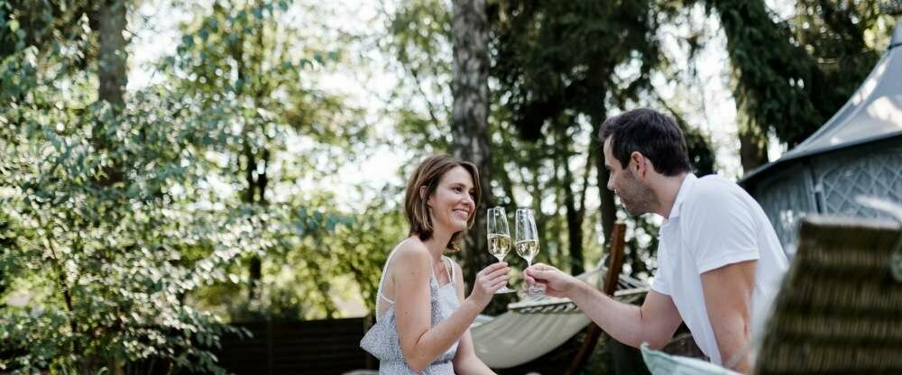 Zeit zu zweit im Feng Shui Garten